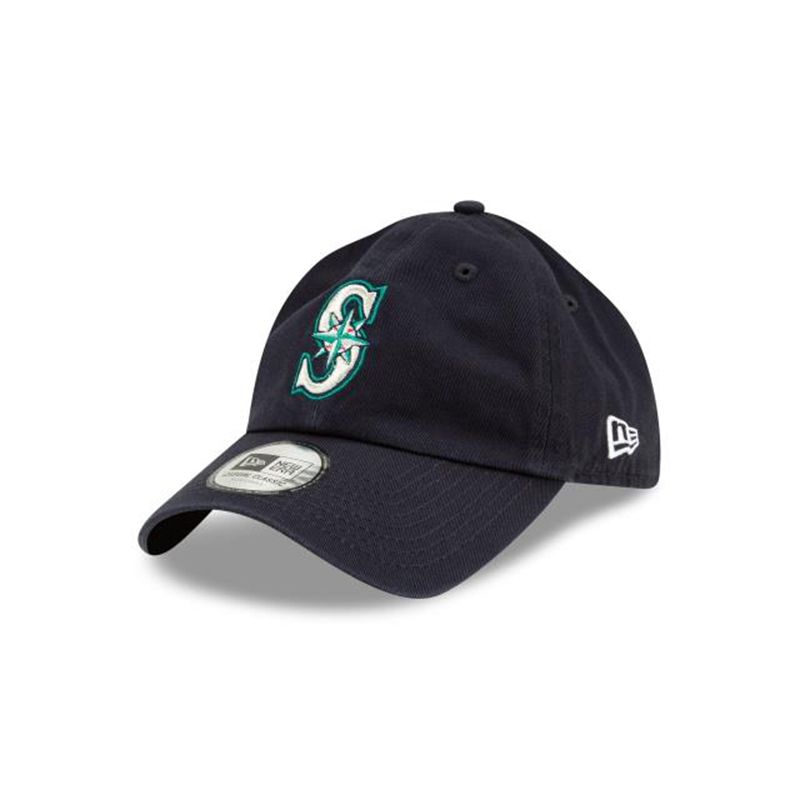 MLB Seattle Mariners Casual Classic Adjustable (UYL5194) - Blue New Era Caps